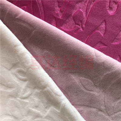 针织面料 海岛绒 280克单面高弹力柔软舒适绒布面料 女装服装面料