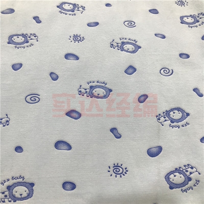 新款超柔压胶儿童款面料