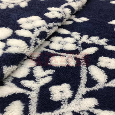 舒棉绒阳离子提花，花型多 花型立体质量好